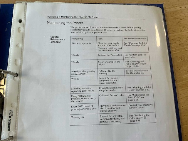 Stratasys - objet 30 pro - 3d printer - afbeelding 18 van  35
