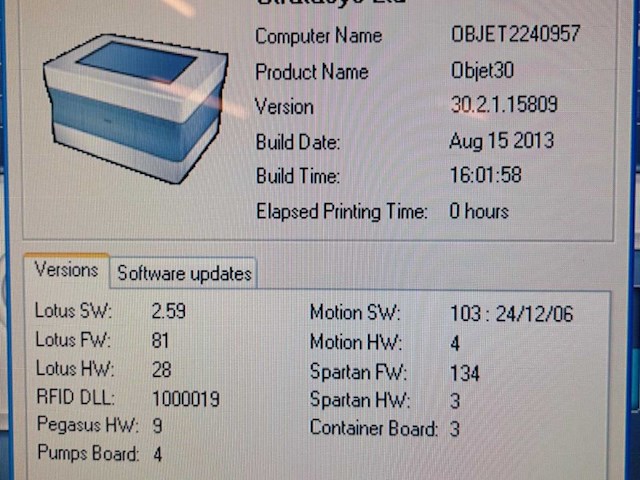 Stratasys - objet 30 pro - 3d printer - afbeelding 26 van  35