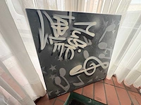 Street art graffiti kunstwerk tafelblad - afbeelding 2 van  4