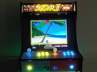 Street fighter ii bartop arcade – 2.000 spellen – 2 spelers – incl. transportkist - afbeelding 8 van  13