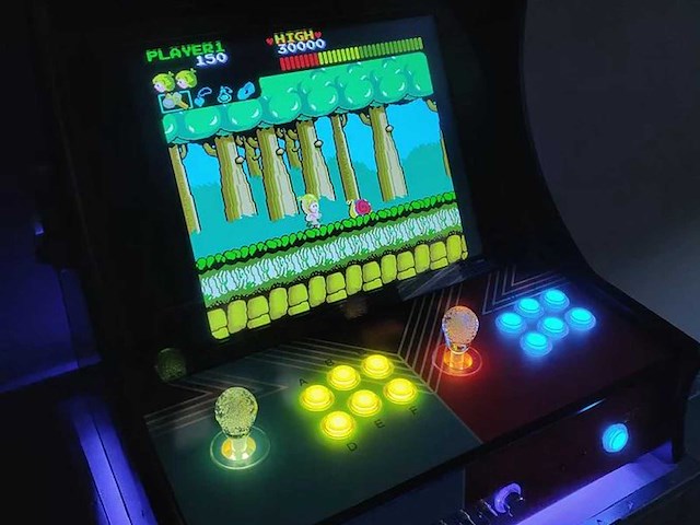 Street fighter ii bartop arcade – 2.000 spellen – 2 spelers – incl. transportkist - afbeelding 13 van  13