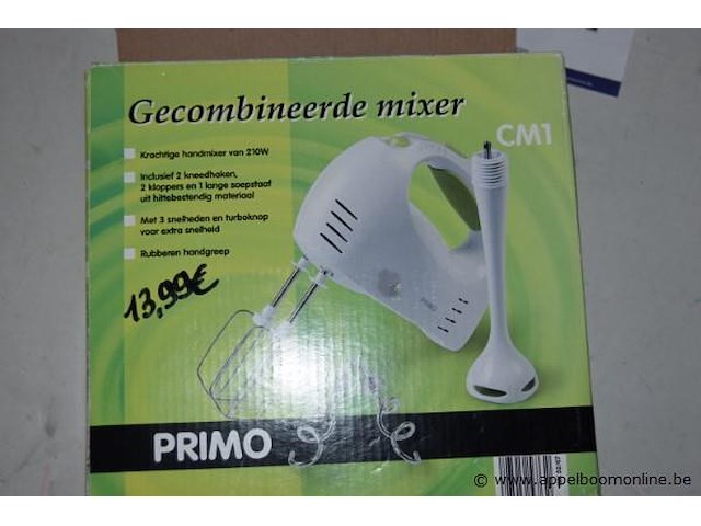 Strijkijzer plus mixer - afbeelding 2 van  3