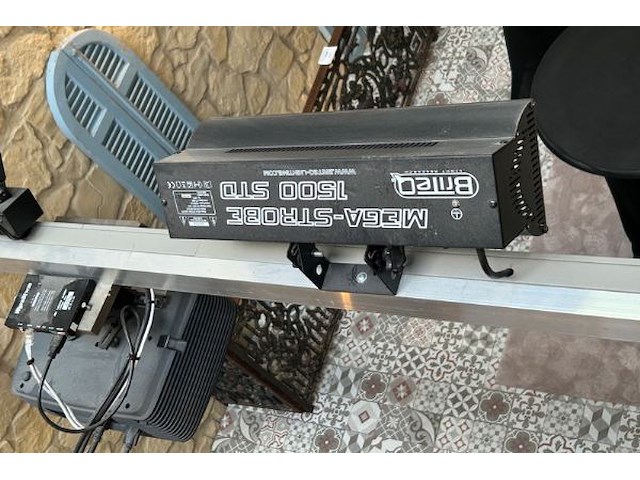 Stroboscoop flitser mega strobe - afbeelding 2 van  4