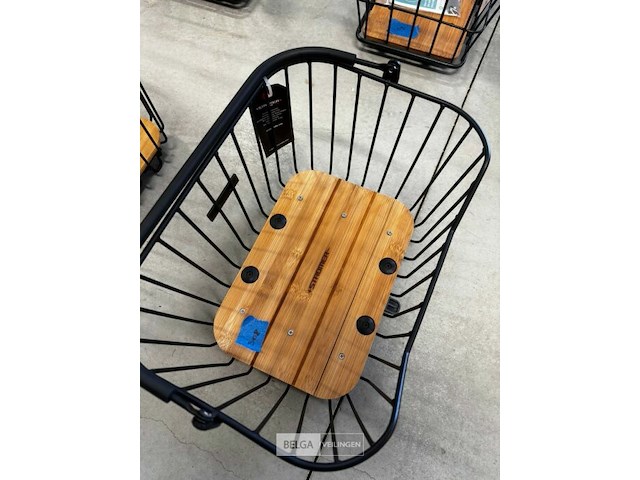 Stromer copenhagen achtermand 24l zwart/hout - afbeelding 1 van  1