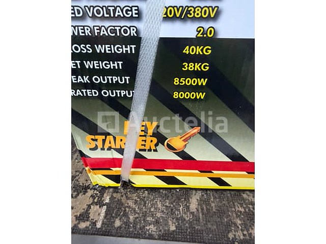 Stroomgenerator 4 takt met keystart - afbeelding 1 van  4