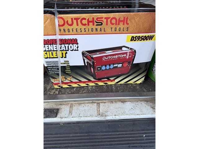 Stroomgenerator 4 takt met keystart - afbeelding 1 van  3