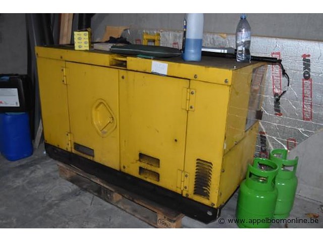 Stroomgenerator, atlas copco, werking niet gekend - afbeelding 1 van  3