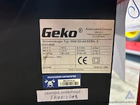 Stroomgenerator geko 5000 ed-aa/seba- ii, bouwjaar 2008, serienummer 1288, 5,0 kw, 230 v / 400 v, 1 / 3 fasen. werking niet gekend. - afbeelding 2 van  2