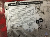 Stroomgenerator kirsch d54293 trier-biewer 6 bsv, bouwjaar 1999, 4.8 kw, 400 v en 230 v uitgang, 114 kg, geluidsniveau 98 db. werking niet gekend. - afbeelding 2 van  2