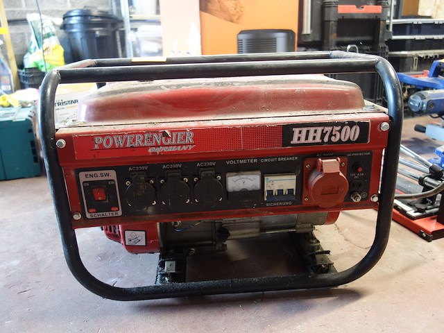 Stroomgenerator powerengier - afbeelding 1 van  5