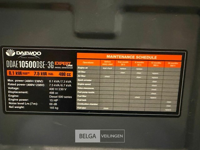 Stroomgroep daewoo - afbeelding 9 van  11