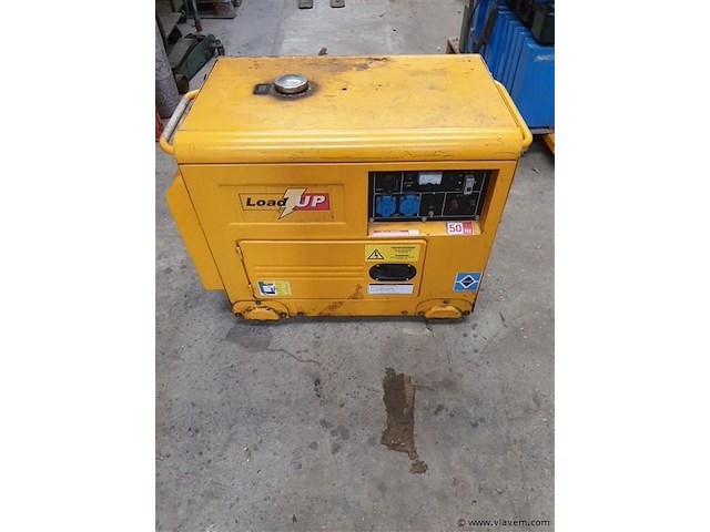 Stroomgroep diesel load up - accu defect - afbeelding 1 van  1