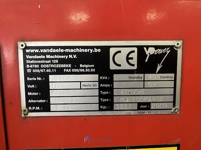 Stroomgroep himoinsa hyw 45 - afbeelding 9 van  11