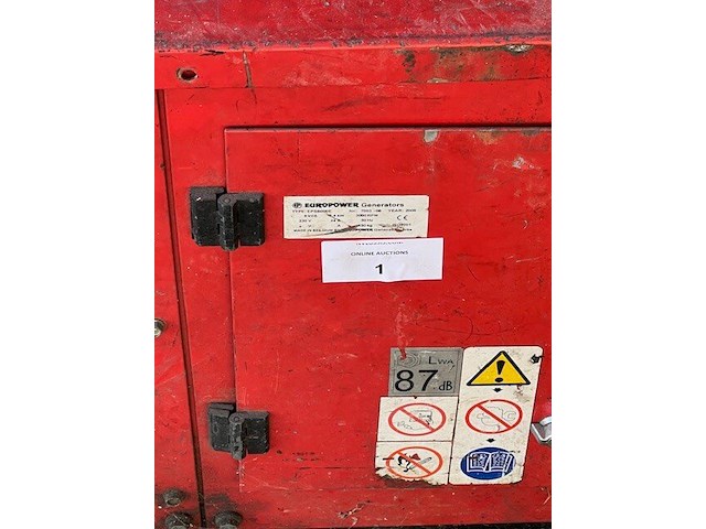 Stroomgroep rode kleur europower, werking onbekend (1) - afbeelding 6 van  11