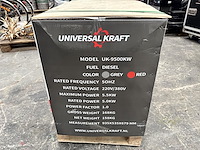 Stroomgroep universal kraft uk-9500kw - afbeelding 3 van  3