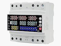 Stroommeter 3-fasen met overspanningsbeveiliging - afbeelding 1 van  6