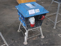 Stroomverdeelkast bos midi laag met bouwjaar 2000, 220.380 v, 3 fasen en serienummer 36612, werking niet gekend
