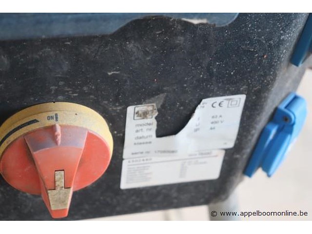 Stroomverdeelkast, e302440, 63 a, 400 v, ip 44, werking niet gekend - afbeelding 3 van  3