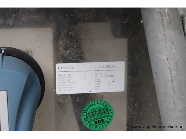 Stroomverdeelkast friand, e30, 400v, ip44, op metalen statief, werking niet gekend - afbeelding 3 van  4