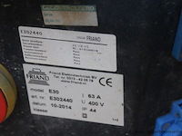 Stroomverdeelkast friand e30 met bouwjaar 2014, 400 v, 3 fasen en serienummer e302440, werking niet gekend - afbeelding 3 van  3