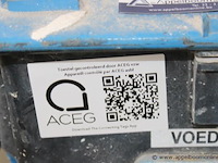 Stroomverdeler, op metalen statief, met cee stopcontacten, werking niet gekend - afbeelding 2 van  3