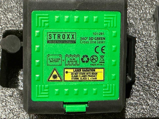 Stroxx 3d green bouwlaser - afbeelding 4 van  6