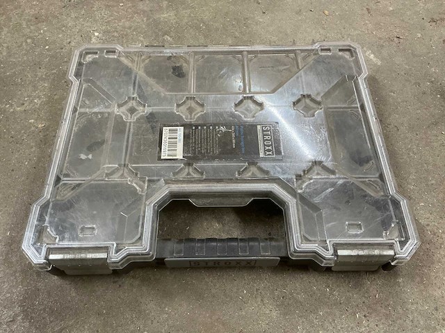 Stroxx stapelbare gereedschapskoffer met inhoud (6x) - afbeelding 1 van  8