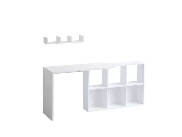Studietafel - wit - afbeelding 2 van  6
