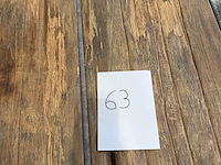 Studio 82 tafel - staal - oud eiken - afbeelding 6 van  6