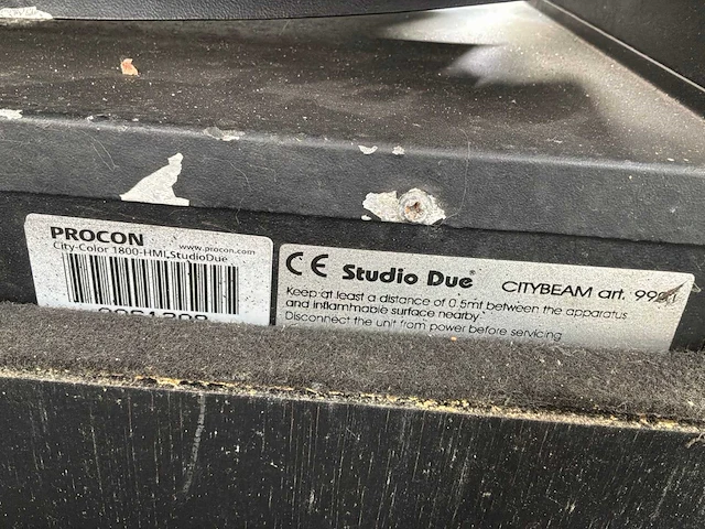 Studio due city beam citycolor 1800 floodlight - afbeelding 5 van  7