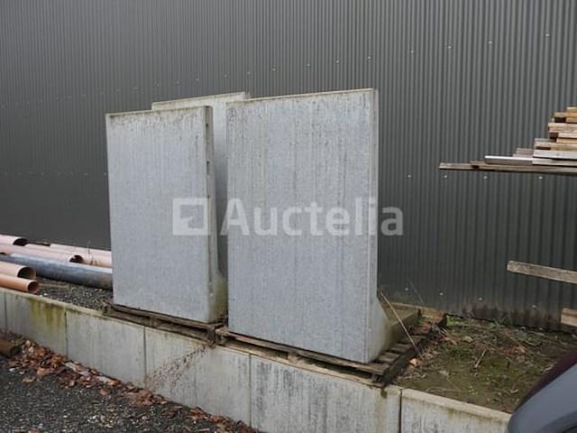 Stuk beton l voor keerwand béton de la lomme - afbeelding 6 van  6