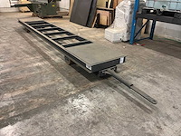 Submentum transportwagen zware lasten met 4 wiel sturing