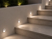 Subtiele led trapverlichting (horoz) – 3w – 3000k warm wit – ip54 – icon-r (6 stuks)