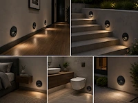 Subtiele led trapverlichting (horoz) – 3w – 3000k warm wit – ip54 – icon-r (6 stuks) - afbeelding 2 van  5