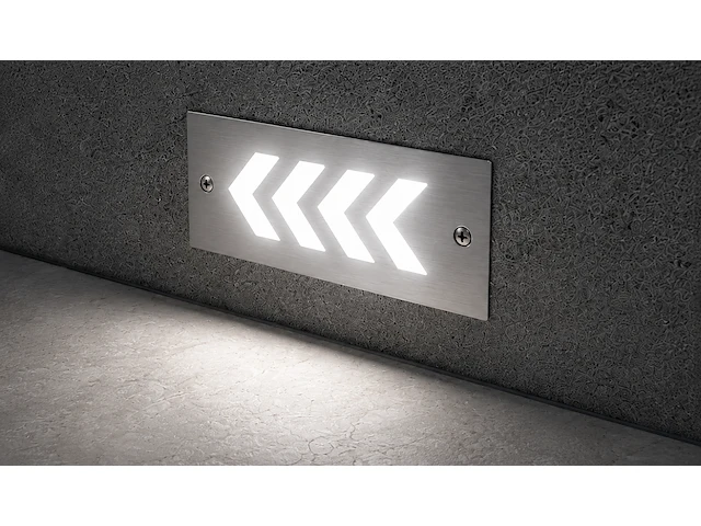 Subtiele led trapverlichting (horoz) – 3w – 6400k koud wit – ip54 – beril (6 stuks) - afbeelding 2 van  5