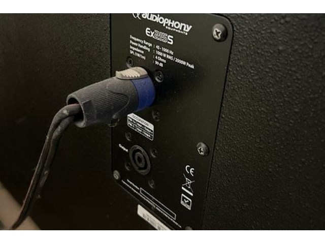 Subwoofer audiophony - afbeelding 5 van  7