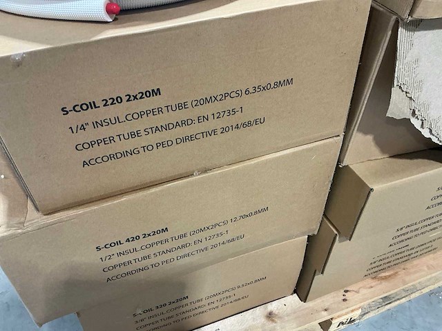 Sufix s-coil geïsoleerde koper leiding airconditioning installatie materiaal (10x) - afbeelding 6 van  7