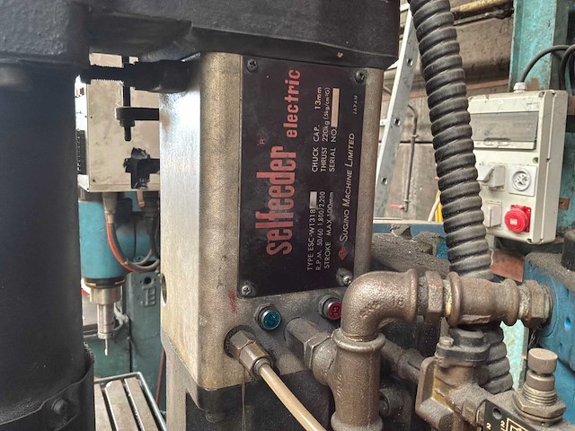 Sugino automatische boorinstallatie - selfeeder elektrische esc-w1318 - afbeelding 13 van  14