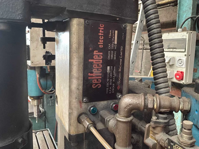 Sugino automatische boorinstallatie - selfeeder elektrische esc-w1318 - afbeelding 5 van  14