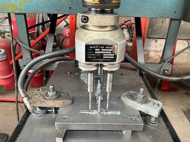 Sugino gelijktijdige multi tap / synchro tapper + multi tap head 4tc-12040af - afbeelding 10 van  13