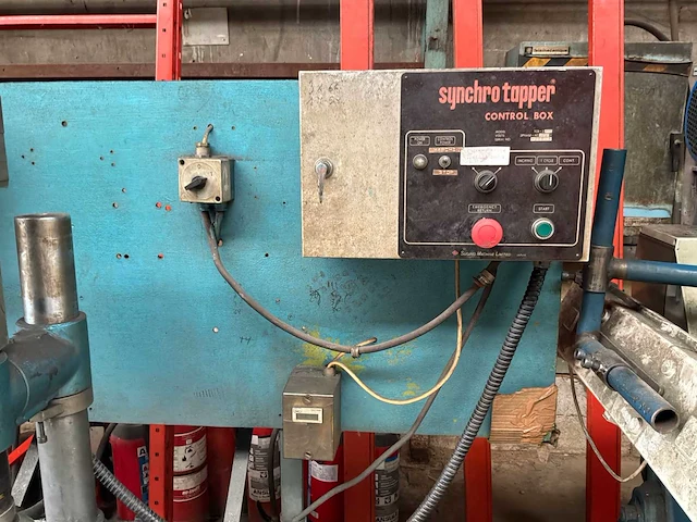 Sugino gelijktijdige multi tap / synchro tapper + multi tap head 4tc-12040af - afbeelding 13 van  13