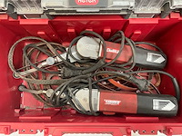 Suhner bandschuurmachines (2x)