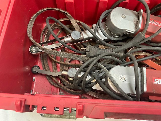 Suhner bandschuurmachines (2x) - afbeelding 5 van  6