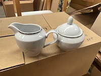 Suikerpot en melkkan (18x) - afbeelding 1 van  5