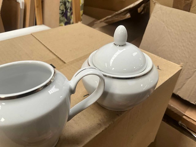 Suikerpot en melkkan (18x) - afbeelding 3 van  5