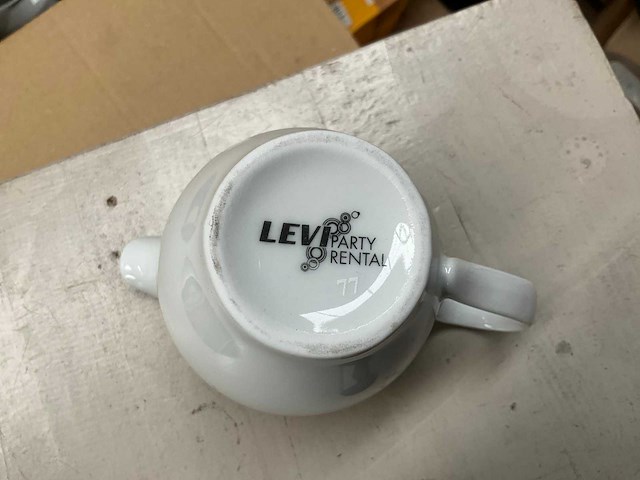 Suikerpot en melkkan (18x) - afbeelding 4 van  5