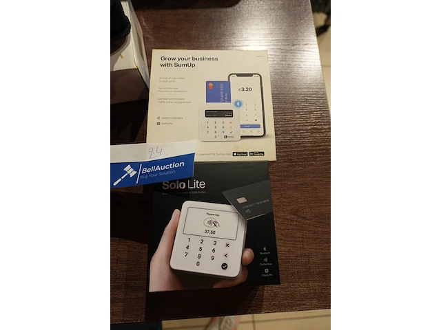 Sumup solo lite + sumup air betaalterminal (contactloos) - afbeelding 1 van  6