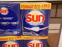 Sun classic vaatwastabbletten 4x160 (plm 25) - afbeelding 3 van  3