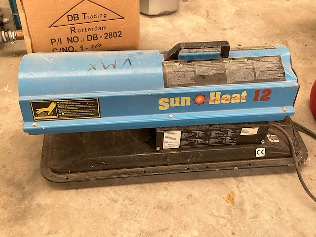 Sun heat sh12cea heteluchtkanon - afbeelding 1 van  2