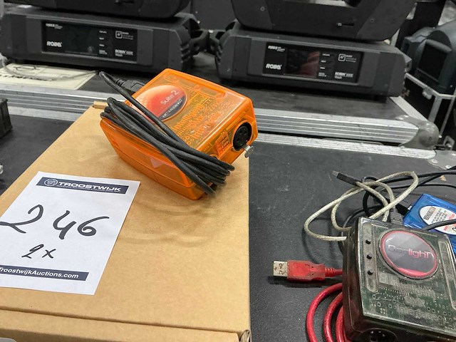 Sunlight en dmx creator dmx interface (2x) - afbeelding 2 van  3